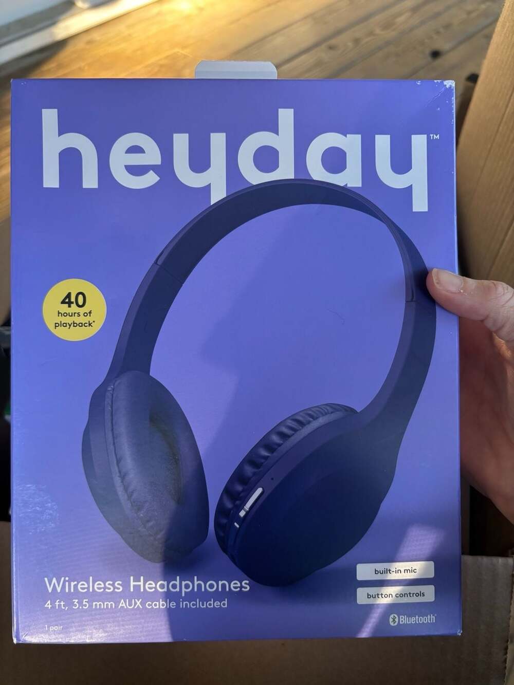heyday Wireless Headphones Future Dusk